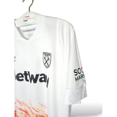 Umbro Originales Retro-Vintage-fußballtrikot West Ham United 2022/23 Umbro Originales Retro-Vintage-fußballtrikot West Ham United 2022/23