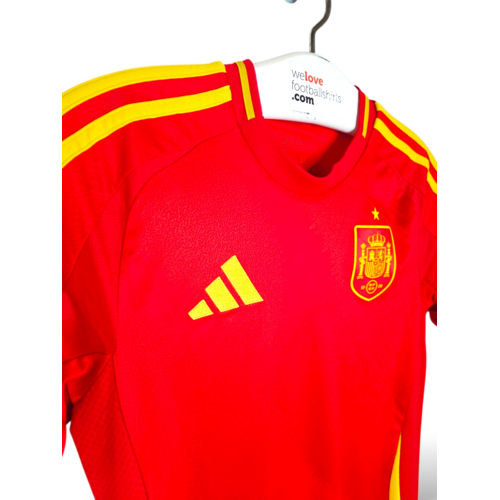 Adidas Originales Retro-Vintage-fußballtrikot Spanien EURO 2024