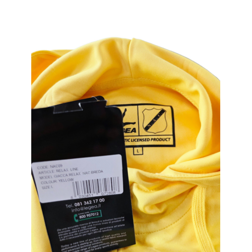 Legea Originaler Vintage-Fußballtrainingsanzug NAC Breda 2017/18 Legea Originaler Vintage-Fußballtrainingsanzug NAC Breda 2017/18