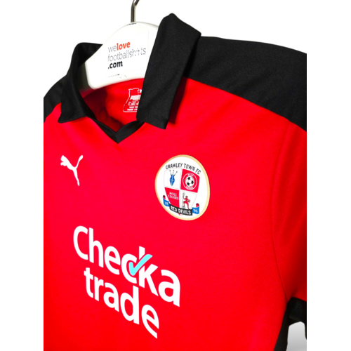 Puma Originales Retro-Vintage-fußballtrikot Crawley Town F.C. 2016/17 Puma Originales Retro-Vintage-fußballtrikot Crawley Town F.C. 2016/17