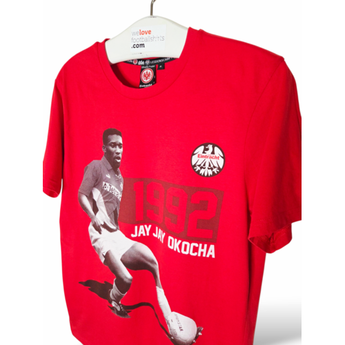 Fanwear Original Fanwear Baumwoll-Fußball-Vintage-T-Shirt Eintracht Frankfurt Fanwear Original Fanwear Baumwoll-Fußball-Vintage-T-Shirt Eintracht Frankfurt