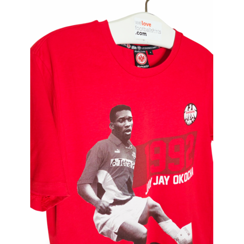 Fanwear Original Fanwear Baumwoll-Fußball-Vintage-T-Shirt Eintracht Frankfurt Fanwear Original Fanwear Baumwoll-Fußball-Vintage-T-Shirt Eintracht Frankfurt
