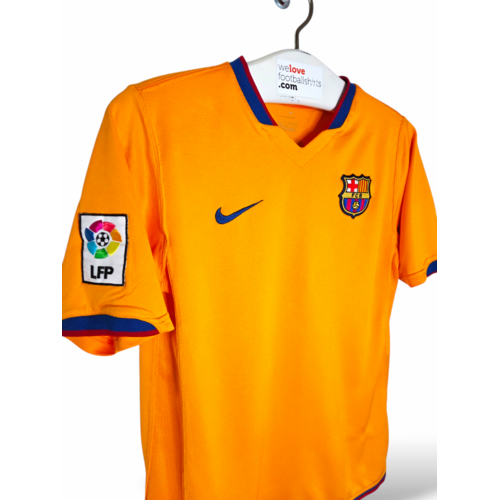 Nike Originales Retro-Vintage-Kinderfußballtrikot FC Barcelona 2006/08 Nike Originales Retro-Vintage-Kinderfußballtrikot FC Barcelona 2006/08