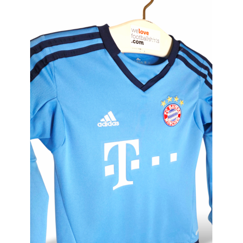 Adidas Origineel retro vintage kinder keepersshirt Bayern Munchen 2015/16 Adidas Origineel retro vintage kinder keepersshirt Bayern Munchen 2015/16