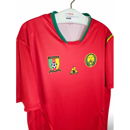 Le Coq Sportif Original retro vintage football shirt Cameroon 2021/22 Le Coq Sportif Original retro vintage football shirt Cameroon 2021/22