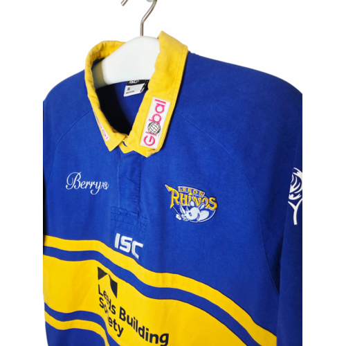ISC Original vintage retro Rugby-Shirt Leeds Rhinos Rugby 2016