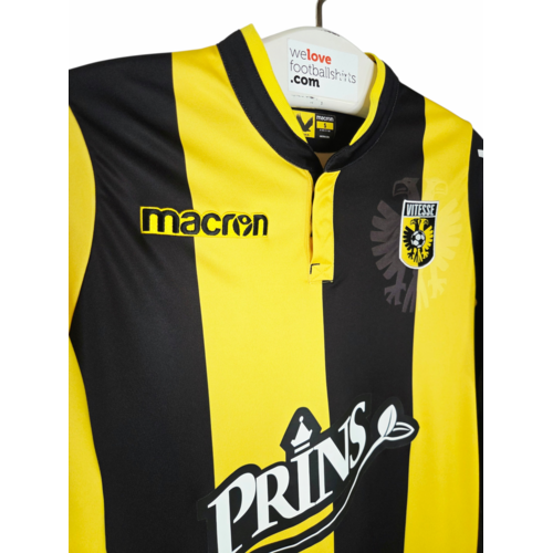 Macron Original Vintage-Spielertrikot Vitesse Arnhem 2018/19 Macron Original Vintage-Spielertrikot Vitesse Arnhem 2018/19