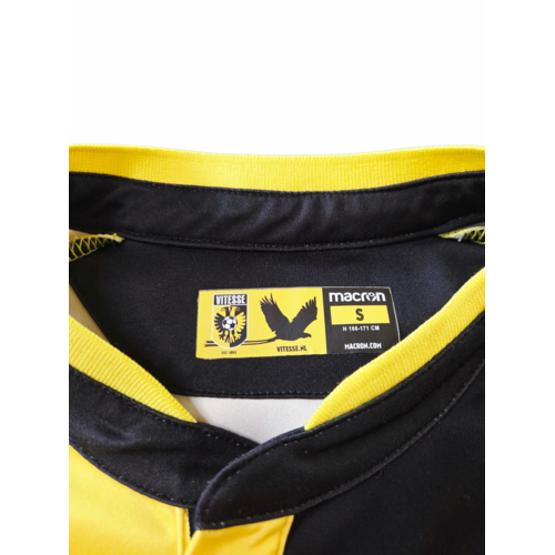 Macron Original Vintage-Spielertrikot Vitesse Arnhem 2018/19 Macron Original Vintage-Spielertrikot Vitesse Arnhem 2018/19