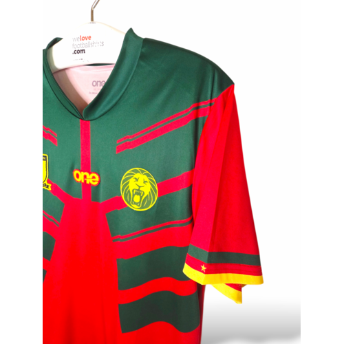Le Coq Sportif Originales Retro-Vintage-fußballtrikot Kamerun 2022 Le Coq Sportif Originales Retro-Vintage-fußballtrikot Kamerun 2022