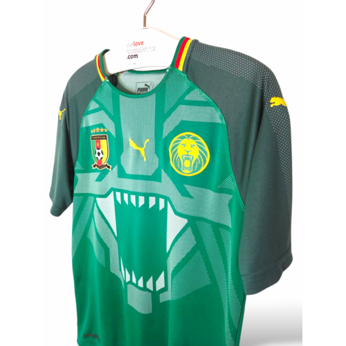 Puma Originales Retro-Vintage-fußballtrikot Kamerun 2018/19 Puma Originales Retro-Vintage-fußballtrikot Kamerun 2018/19