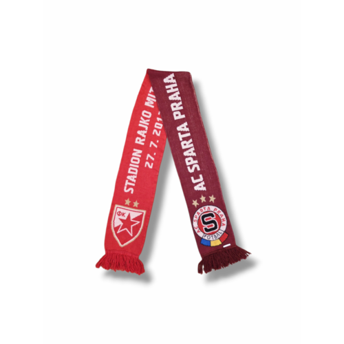 Football Scarf AC Sparta Praha - FK Crvena zvezda Football Scarf AC Sparta Praha - FK Crvena zvezda