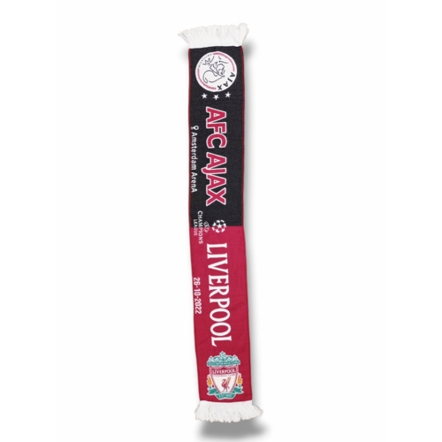 Original Football Scarf AFC Ajax - Liverpool