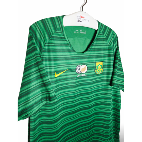 Nike Origineel retro vintage voetbalshirt Zuid-Afrika 2018/19 Nike Origineel retro vintage voetbalshirt Zuid-Afrika 2018/19