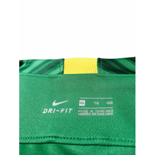 Nike Origineel retro vintage voetbalshirt Zuid-Afrika 2018/19 Nike Origineel retro vintage voetbalshirt Zuid-Afrika 2018/19