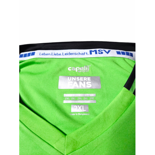 Capelli Sport Original retro vintage football shirt MSV Duisburg 2021/22 Capelli Sport Original retro vintage football shirt MSV Duisburg 2021/22