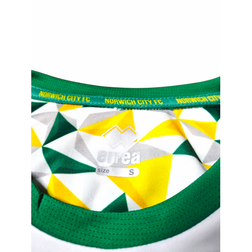 Errea Original retro vintage football shirt Norwich City F.C. 2018/19