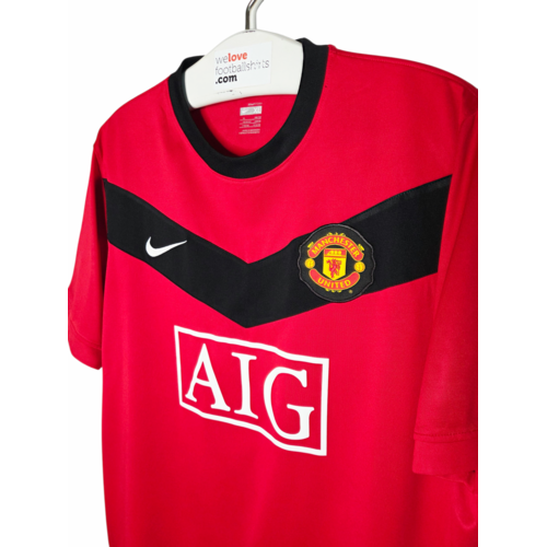 Nike Original retro vintage children's football shirt Manchester United 2009/10 Nike Original retro vintage children's football shirt Manchester United 2009/10