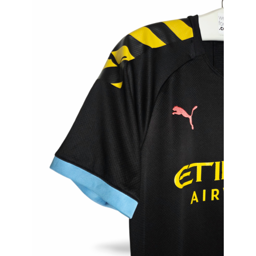 Puma Origineel retro vintage kinder voetbalshirt Manchester City 2019/20 Puma Origineel retro vintage kinder voetbalshirt Manchester City 2019/20