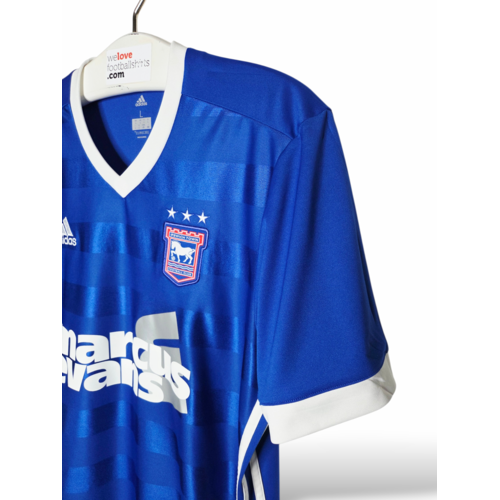 Adidas Origineel retro vintage kinder voetbalshirt Ipswich Town 2017/18 Adidas Origineel retro vintage kinder voetbalshirt Ipswich Town 2017/18