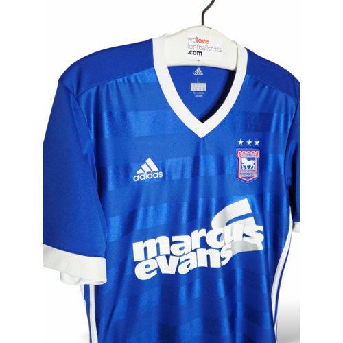 Adidas Origineel retro vintage kinder voetbalshirt Ipswich Town 2017/18 Adidas Origineel retro vintage kinder voetbalshirt Ipswich Town 2017/18