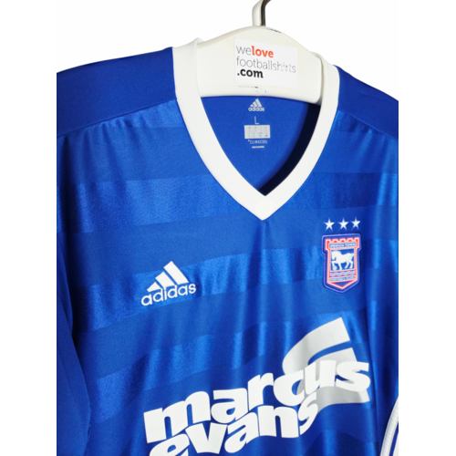 Adidas Origineel retro vintage kinder voetbalshirt Ipswich Town 2017/18 Adidas Origineel retro vintage kinder voetbalshirt Ipswich Town 2017/18