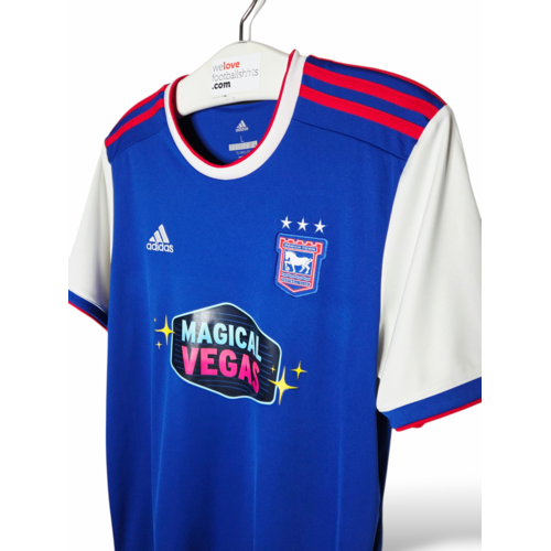 Adidas Origineel retro vintage kinder voetbalshirt Ipswich Town 2018/19 Adidas Origineel retro vintage kinder voetbalshirt Ipswich Town 2018/19
