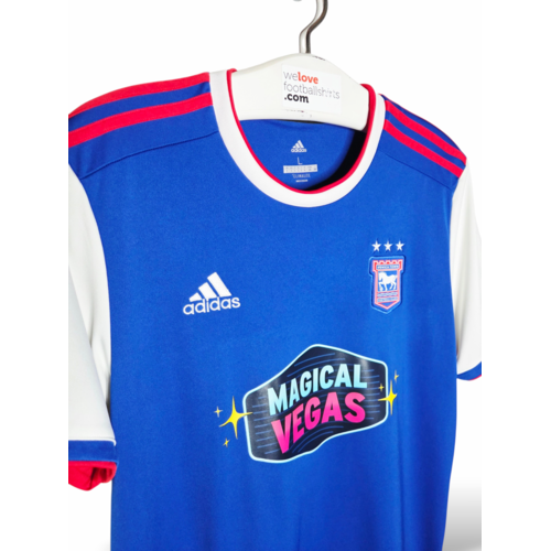 Adidas Origineel retro vintage kinder voetbalshirt Ipswich Town 2018/19 Adidas Origineel retro vintage kinder voetbalshirt Ipswich Town 2018/19