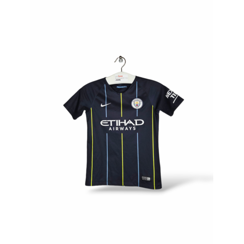 Nike Origineel retro vintage kinder voetbalshirt Manchester City 2018/19