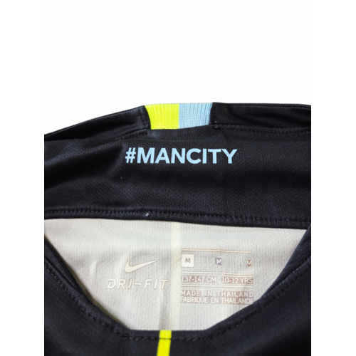 Nike Origineel retro vintage kinder voetbalshirt Manchester City 2018/19