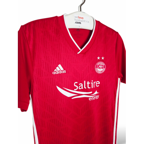 Adidas Origineel retro vintage kinder voetbalshirt Aberdeen 2019/20 Adidas Origineel retro vintage kinder voetbalshirt Aberdeen 2019/20