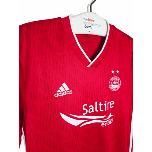 Adidas Origineel retro vintage kinder voetbalshirt Aberdeen 2019/20 Adidas Origineel retro vintage kinder voetbalshirt Aberdeen 2019/20