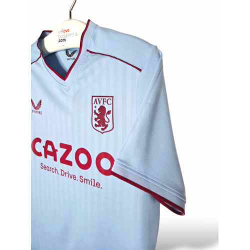 Castore Origineel retro vintage kinder voetbalshirt Aston Villa 2022/23 Castore Origineel retro vintage kinder voetbalshirt Aston Villa 2022/23