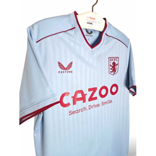 Castore Origineel retro vintage kinder voetbalshirt Aston Villa 2022/23 Castore Origineel retro vintage kinder voetbalshirt Aston Villa 2022/23