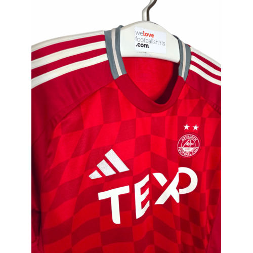 Adidas Origineel retro vintage kinder voetbalshirt Aberdeen 2024/25 Adidas Origineel retro vintage kinder voetbalshirt Aberdeen 2024/25