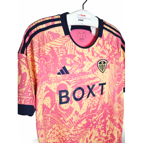 Adidas Origineel retro vintage kinder voetbalshirt Leeds United 2023/24