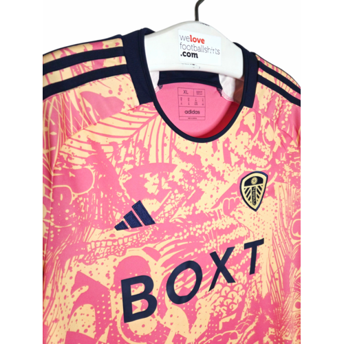 Adidas Origineel retro vintage kinder voetbalshirt Leeds United 2023/24