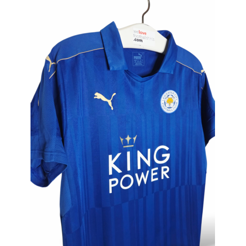 Puma Original retro vintage children's football shirt Leicester City 2016/17