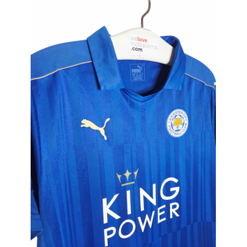 Puma Original retro vintage children's football shirt Leicester City 2016/17