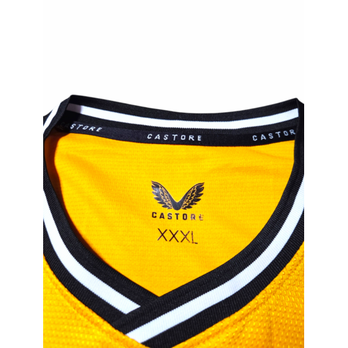 Castore Origineel retro vintage voetbalshirt Wolverhampton Wanderers F.C. 2023/24 Castore Origineel retro vintage voetbalshirt Wolverhampton Wanderers F.C. 2023/24