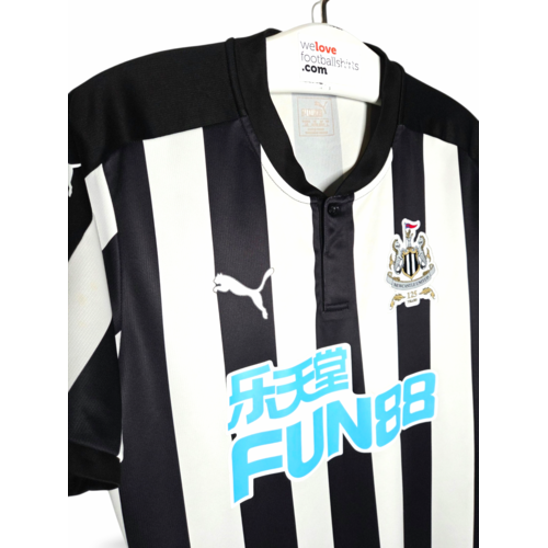 Puma Originelles Retro-Vintage-Fußballtrikot Newcastle United 2017/18 Puma Originelles Retro-Vintage-Fußballtrikot Newcastle United 2017/18