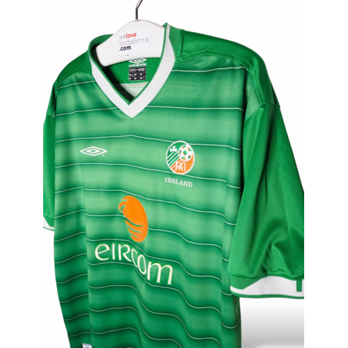Umbro Origineel retro vintage voetbalshirt Ierland 2003/04 Umbro Origineel retro vintage voetbalshirt Ierland 2003/04