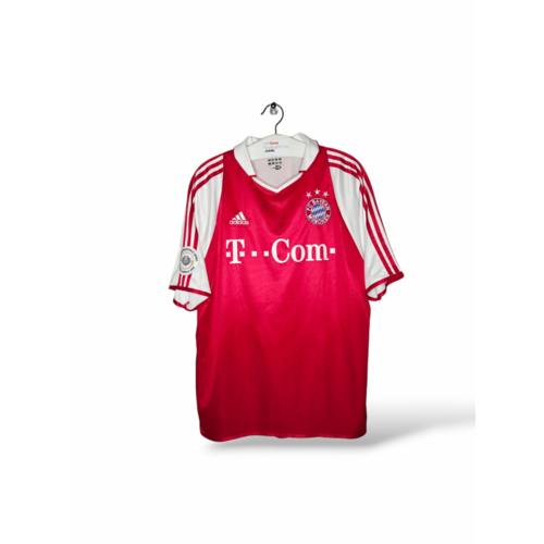 Adidas Origineel vintage Matchworn voetbalshirt Bayern München 2004/05 Adidas Origineel vintage Matchworn voetbalshirt Bayern München 2004/05