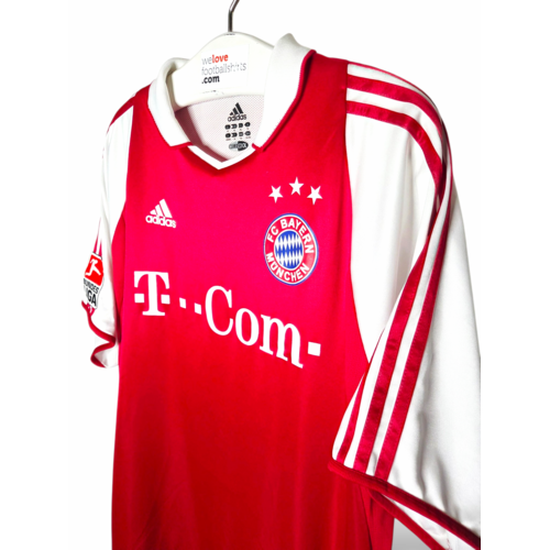Adidas Origineel vintage Matchworn voetbalshirt Bayern München 2004/05