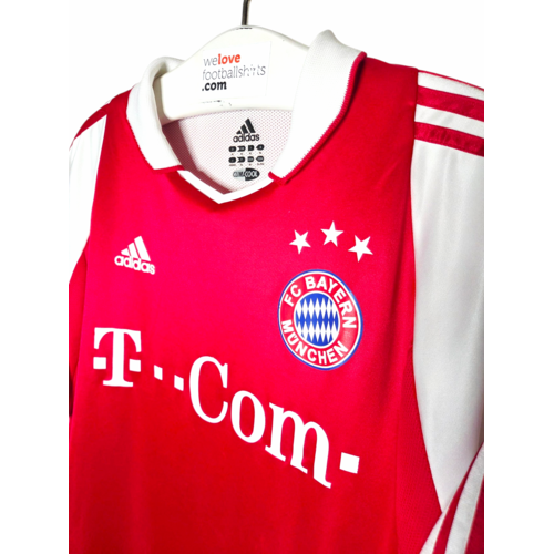 Adidas Origineel vintage Matchworn voetbalshirt Bayern München 2004/05