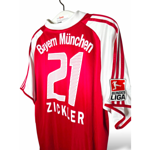 Adidas Origineel vintage Matchworn voetbalshirt Bayern München 2004/05