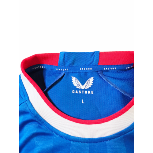 Castore Original retro vintage football shirt Rangers FC 2022/23