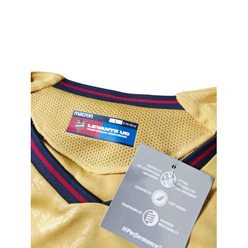 Macron Original retro vintage football shirt Levante UD 2021/22 Macron Original retro vintage football shirt Levante UD 2021/22