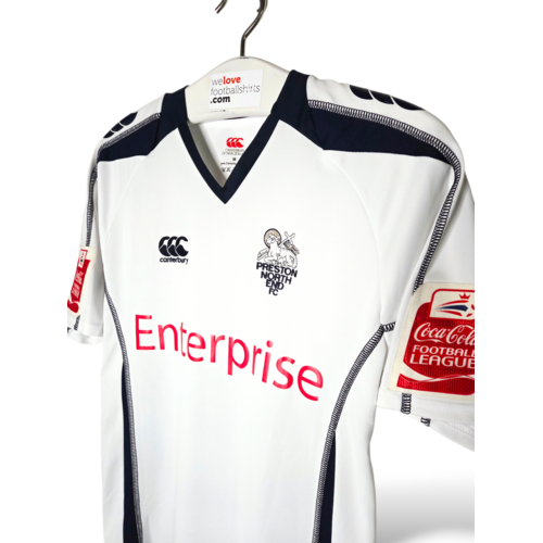 Canterbury Original vintage Matchworn football shirt Preston North End F.C. 2009/10 Canterbury Original vintage Matchworn football shirt Preston North End F.C. 2009/10