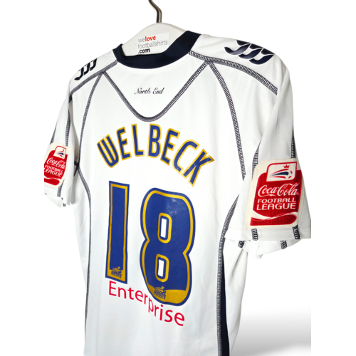 Canterbury Original vintage Matchworn football shirt Preston North End F.C. 2009/10 Canterbury Original vintage Matchworn football shirt Preston North End F.C. 2009/10