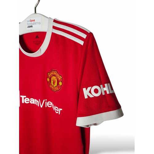 Adidas Origineel retro vintage voetbalshirt Manchester United 2021/22 Adidas Origineel retro vintage voetbalshirt Manchester United 2021/22